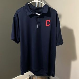 Under Armour MLB Cleveland Guardians/Indians Short Sleeve Polo Shirt